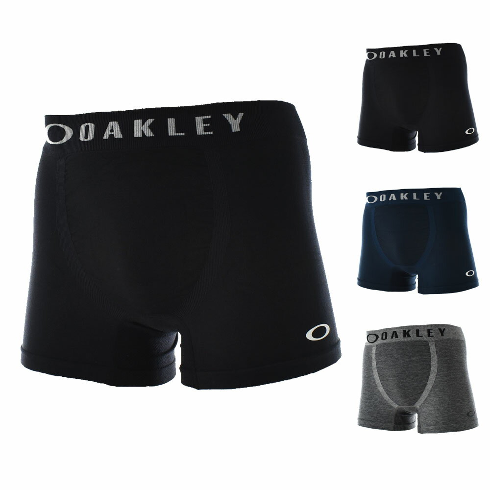 【今だけ34%OFFセール】オークリー OAKLEY ボクサーパンツ ボクサーブリーフ オーフィット ボクサー ロー 6.0 ローライズ O-FIT BOXER LOW 6.0 ナイロン パンツ アンダーウエア 下着 吸水速乾 メンズ ジム フィットネス アスリート ブラック ネイビー グレー FOS900996