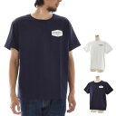 ロアーク リバイバル ROARK REVIVAL Tシャツ インスクリプション 9.3オンス ポケットTシャツ メンズ ポケT ヘビーウェイト 厚手 ホワイト 白 ネイビー 紺 フロッキープリント M L INSCRIPTION 9.3oz POCKET TEE RTJHW402