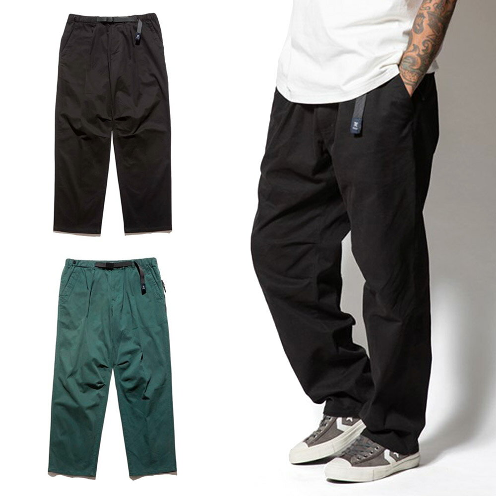 ロアーク リバイバル ROARK REVIVAL トラベルパンツ 2.0 H/W ツイル ストレッチ 2タックス リラックスフィット TRAVEL PANTS 2.0 RPJ1003【メンズ 男性 M L】【リラックスパンツ ストレッチ テーパード ツイル生地 黒 ブラック】