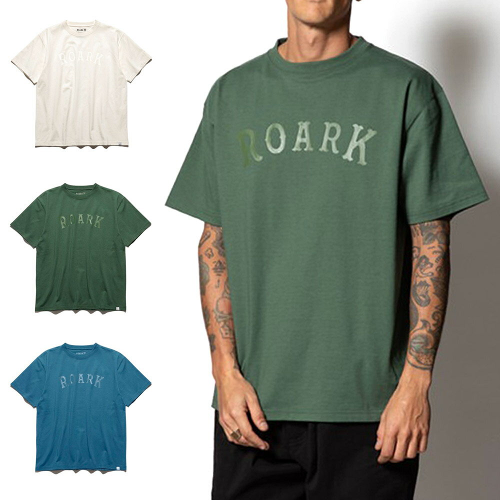 ロアーク リバイバル ROARK REVIVAL Tシャツ メディーバルロゴ ファインテック ドライTシャツ MEDIEVAL LOGO FINE TECH DRY TEE RTJF1002【メンズ レディース】【半袖Tシャツ ティーシャツ TEE ドライTTシャツ アウトドアTシャツ 抗菌 防臭 速乾】