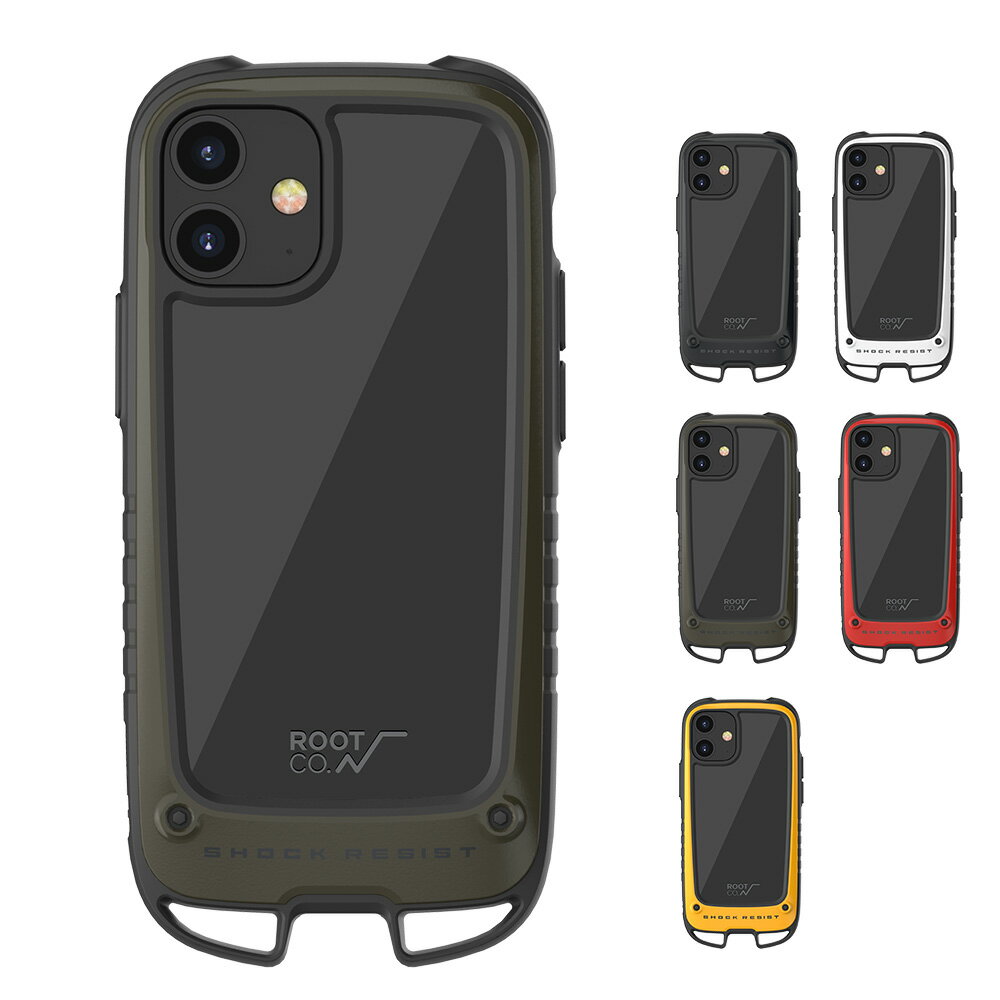 【iPhone12mini用ケース】ROOT CO ルート コー iPhoneケース グラビティ ショックレジストケース プラス ホールド アイフォンケース Gravity Shock Resist Case ＋Hold. iphone 2020 5.4inch new おしゃれ 耐衝撃 GSH-436703 GSH-436727 GSH-436734 GSH-436741 GSH-436710