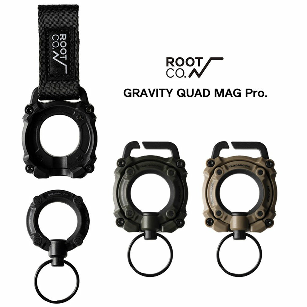 ルート コー ROOT CO. キーリング グラビティ クアッド マグ プロ GRAVITY QUAD MAG Pro. GQP-4321