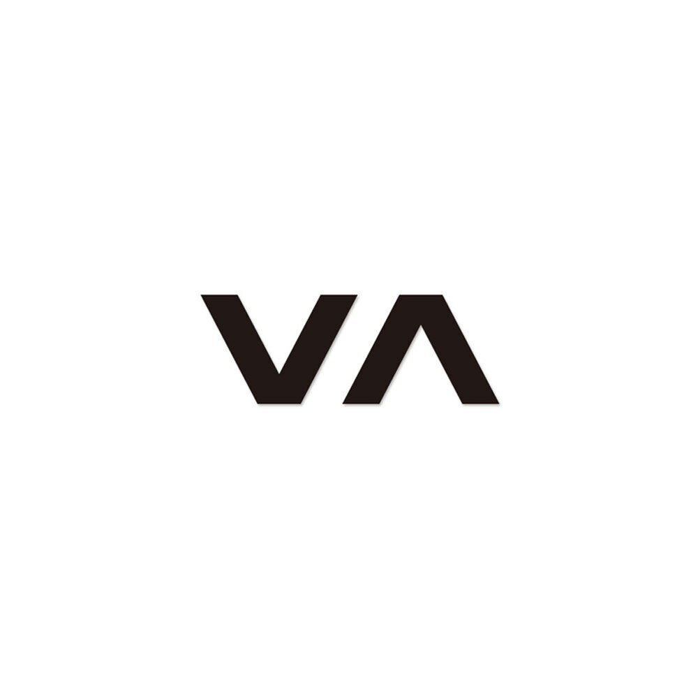 【今だけ18%OFFセール】RVCA ルーカ ルカ ステッカー VAカット スモール ロゴ カッティングステッカー デカール くり抜き シール グッズ メンズ レディース アウトドア 屋外対応 車用 バイク用 ボード用 プレゼント ブラック 黒 BLK ホワイト 白 VA CUT SMALL R00S06 3