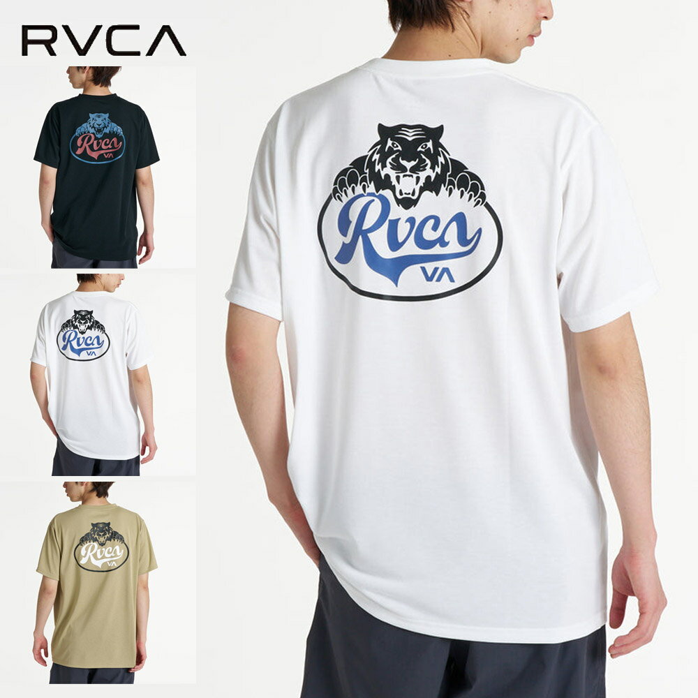 Rakuten - ルーカ ルカ rvca ラッシュガード ラッシュ Tシャツ 半袖 ブランシェ ホライゾン サーフTシャツ BLANCE HORIZON SFST BG04A856【メンズ レディース UVカット UPF30 紫外線対策 日焼け防止 吸水速乾 耐塩素 ラッシュTシャツ ラッシュT 半袖Tシャツ サーフィン 海 プール】