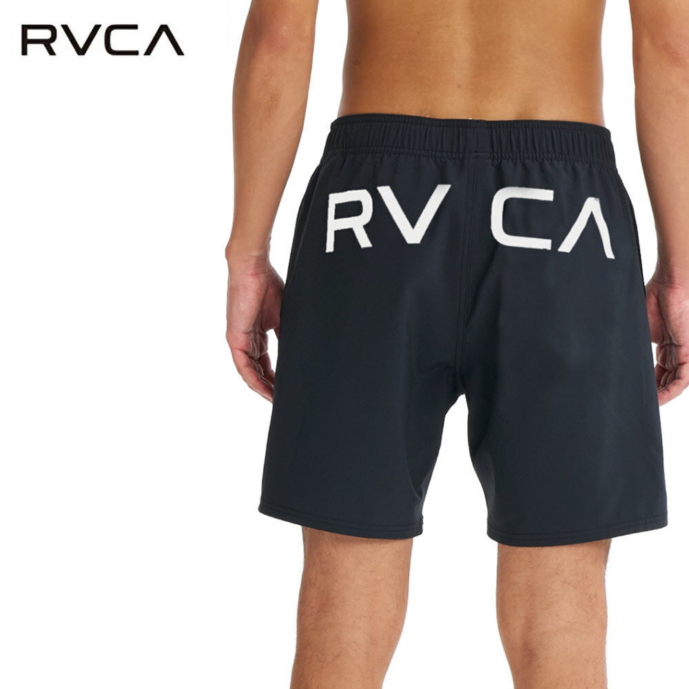 樂天商城 - ルーカ ルカ rvca 水着 サーフパンツ エラスティック バック ロゴ ボードショーツ ERASTIC BACK LOGO BS BG04A503【メンズ レディース 水陸両用 サーフショーツ 海パン 海水パンツ ウォーターショーツ ハーフパンツ ショーツ サーフトランクス トランクス 海水浴 プール】