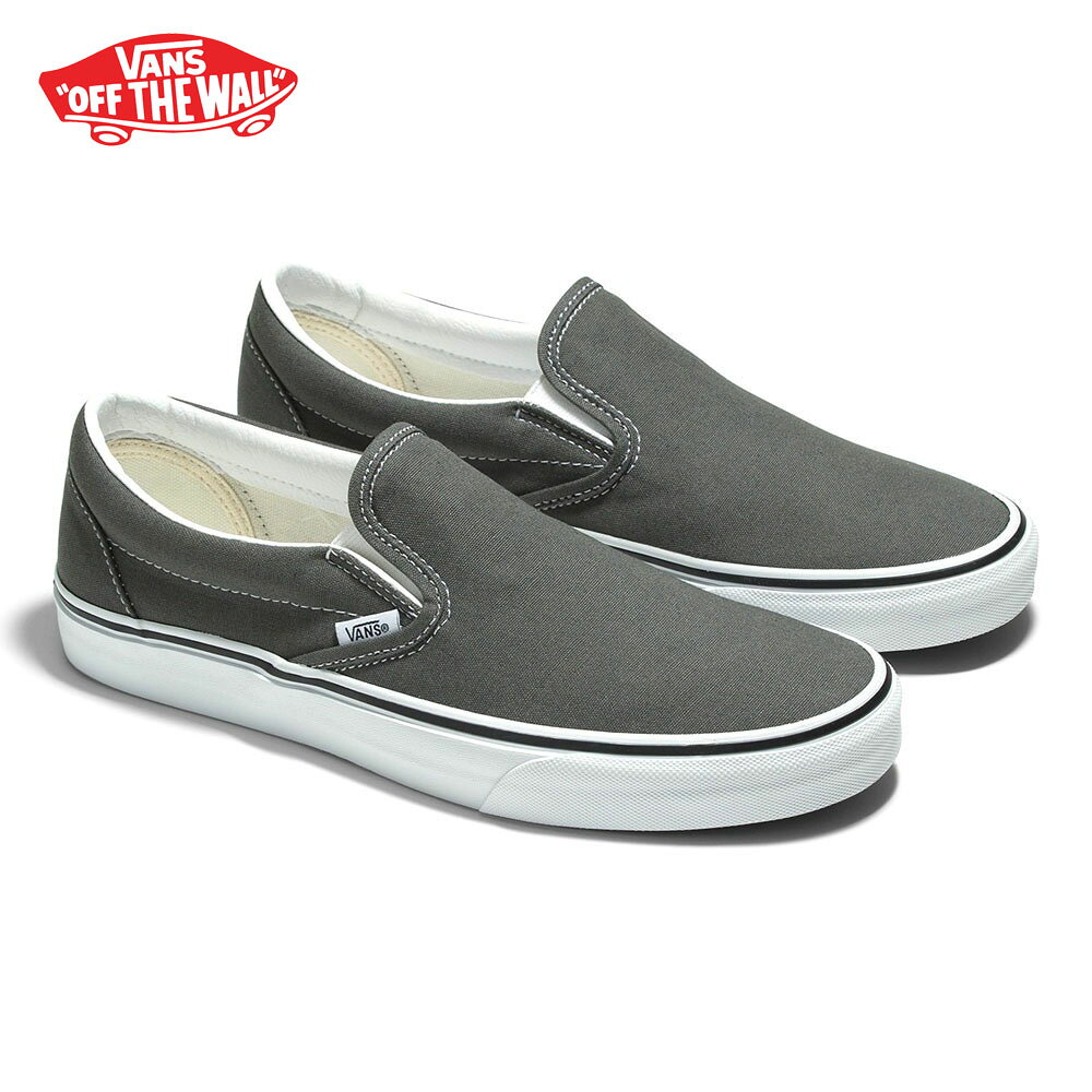 楽天市場】vans スリッポン スエード（カラーグレー）（靴）の通販