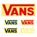 【今だけ5 OFFセール】VANS バンズ ヴァンズ ステッカー FLV LOGOステッカー 大 ロゴ シール グッズ メンズ レディース アウトドア 車 バイク ボード プレゼント ブラック ホワイト ネイビー レッド 黒 白 紺 赤 FLV LOGO Stticker VANS002