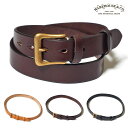 【今だけ最大10 OFFセール】ウエアハウス WAREHOUSE ベルト SLIM BELT スリムベルト Lot 6041 メンズ 男性 【メンズ レディース 男女兼用】【ジーンズ用 ジーパン用 本革 牛革 レザーベルト 黒 茶 タン アメカジ 復刻 贈り物 プレゼント】