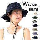 W by Wpc ダブリュ バイ ダブリュピーシー ワールドパーティー 帽子 レインサファリハット RAIN SAFARI HAT W121【メンズ レディース...