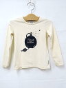 Armani Junior/アルマーニジュニア/トップス/クリームカラー/女の子/長袖トップス/106センチ/カットソー/キッズ/4歳【中古】