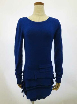 BCBGMAXAZRIA/ビーシービージーマックスアズリア/トップス/ブルー/ニット/レディース/サイズXS【中古】