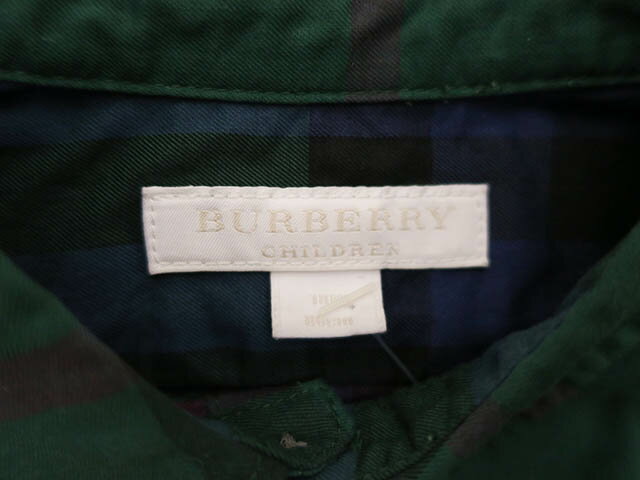 BURBERRY/バーバリー/子供服/トップス/男の子/チェック/ポケット/メール便可/18M【中古】