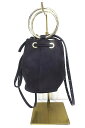【中古】MAISON BOINET メゾンボワネ バッグ レディース 巾着型ミニショルダー 2WAY スエード リングミニ
