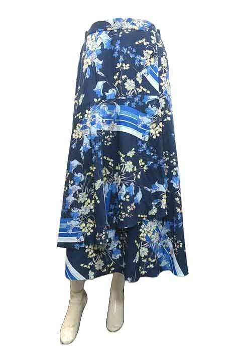 【中古】GRACE CONTINENTAL グレースコンチネンタル スカート フラワーライン 花柄 サイズ38