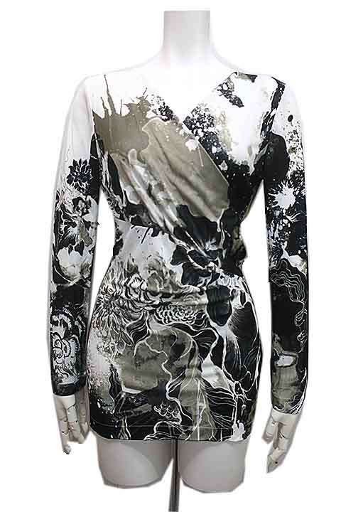 【未使用】【新古品】roberto cavalli　ロベルトカヴァッリ 　トップス　長袖トップス　40サイズ　170/92A