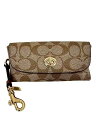 【中古】COACH コーチ 小物ケース SIG C SNGLSS CS 73639 シグネチャー