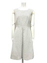 【中古】 MISS J ミスジェイ ワンピース ノースリーブ ドット サイズ40 日本製 レディース(4)