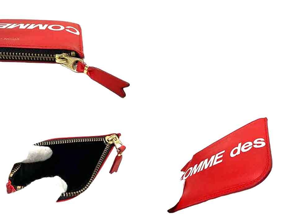 【中古】COMME des GARCONS コムデギャルソン Huge Logo Wallet ビッグロゴ ウォレ...
