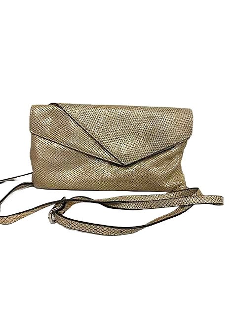 Rakuten - 【中古】GIANNI CHIARINI ジャンニキアリーニ バッグ レディース ゴールド ショルダーバッグ レザー