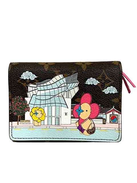 Rakuten - 【中古】LOUIS VUITTON ルイヴィトン 3つ折り財布 ポルトフォイユ ヴィクトリーヌ M81631 ヴィヴィエンヌ 2022年ホリデーシーズン限定＿S17＿s-0038-r17