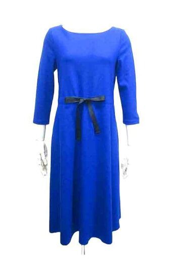 【中古】 ANAYI アナイ ワンピース レディース サイズ36 日本製 ブルー 【中古】 ANAYI アナイ ワンピース レディース サイズ36 日本製 ブルー