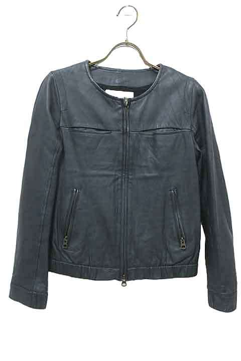 【中古】BEAUTY&YOUTH UNITED ARROWS ビューティーアンドユースユナイテッドアローズ ジャケット 羊革 グレー Mサイズ