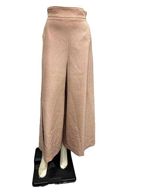 【中古】Sybilla シビラ パンツ レディース ピンクベージュ 日本製 Mサイズ