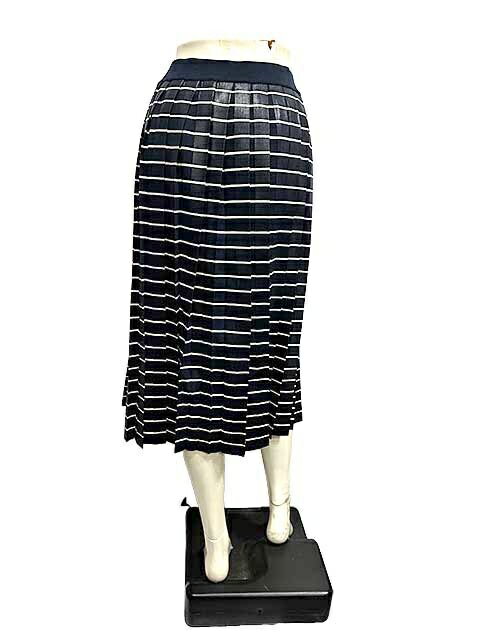 【中古】LANVIN en Bleu 　ランバン オン ブルー　スカート　ボーター　38サイズ　日本製　9号