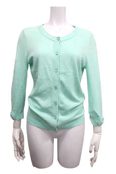 【中古】katespade ケイトスペード　トップス　ニットカーディガン　Sサイズ　7号　綿混