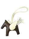 【未使用】【新古品】HERMES エルメス ロデオペガサスPM ショコラ/クレ チャーム アクセサリー レディース W刻印