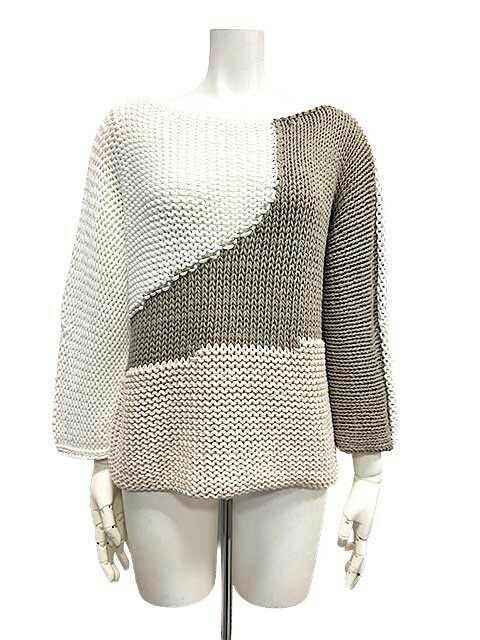 FABIANA FILIPPI 新品未使用 ラメ糸使用ニット FABIANA FILIPPI 新品未使用 ラメ糸使用ニット