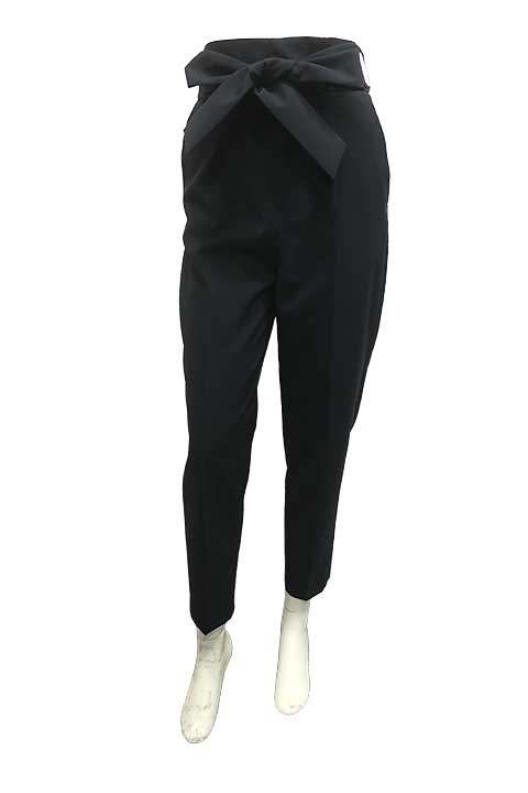 Rakuten - 【中古】　TIARA ティアラ パンツ ブラック ストレート サイズ2 レディース