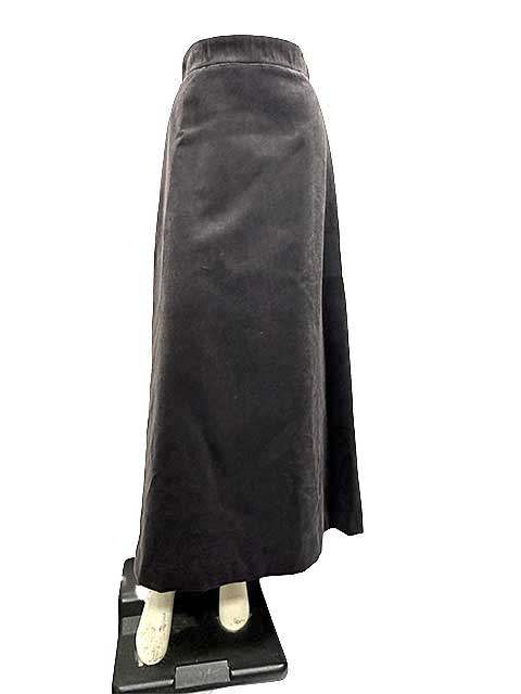 Rakuten - 【中古】YUKI TORII ユキトリイ スカート ロング ベロア 秋冬 レディース ブラウン