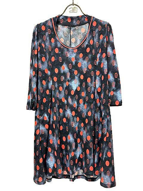 樂天商城 - 【中古】HIROKO KOSHINO ヒロココシノ トップス カットソー 総柄 サイズ38 日本製