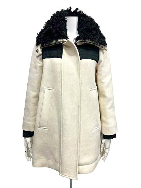 【中古】MONCLER モンクレール　コート　ERIDAN GIUBBOTTO　ウールダウンコート　 ...