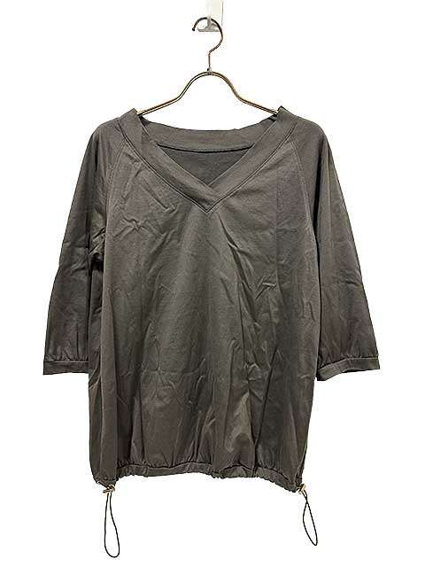 樂天商城 - 【中古】49AV.junko shimada ジュンコシマダ トップス カーキ コットン サイズ40