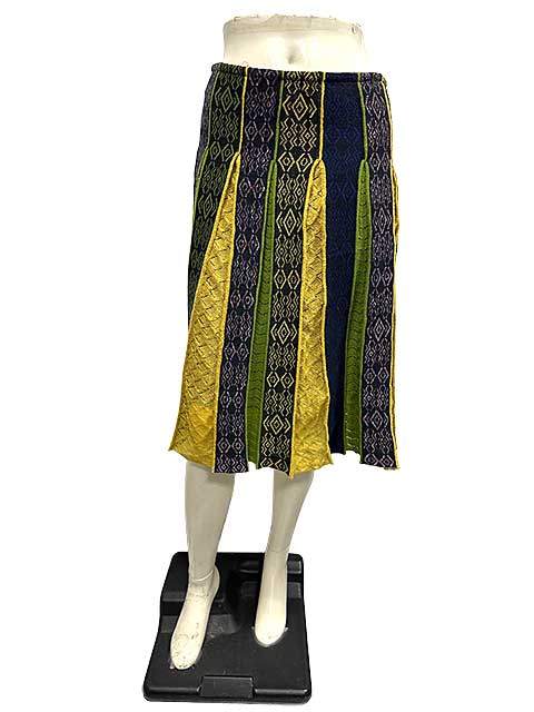 Rakuten - 【中古】ETRO エトロ スカート レディース ニットスカート マルチカラー サイズ44