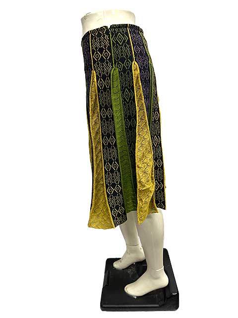 【中古】ETRO エトロ スカート レディース ニットスカート マルチカラー サイズ44