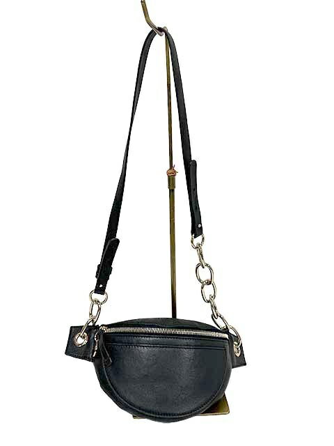 【中古】RED VALENTINO レッド ヴァレンティノ バッグ ボディーバッグ ブラック レザー