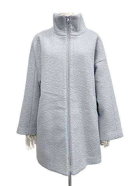 Rakuten - 【中古】アトリエシックス 　atelier six　ブルー　フリーサイズ　冬物コート