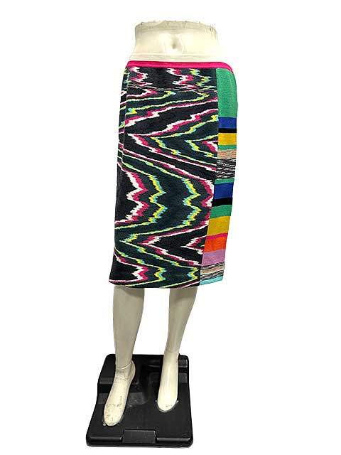 樂天商城 - 【未使用】【新古品】MISSONI ミッソーニ スカート レディース マルチカラー ウエストゴム サイズ44