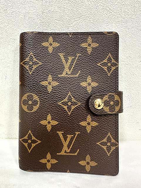 Rakuten - 【中古】【美品】LOUIS VUITTON ルイヴィトン アジェンダ PM R20005 手帳カバー モノグラム