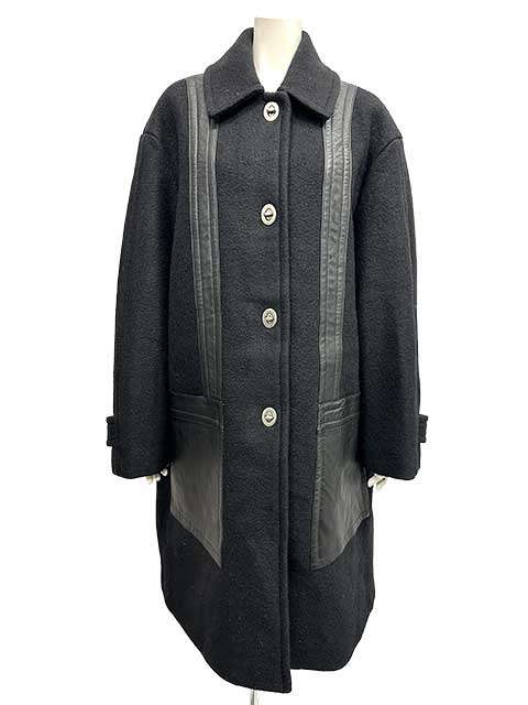 Rakuten - 【新古品】【未使用】COACH コーチ コート ロングコート サイズM レディース ウールコート ブラック