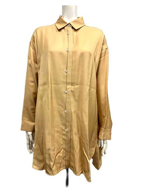 樂天商城 - 【中古】JIL SANDER ジルサンダー トップス シャツ ベージュ サイズ32 レディース