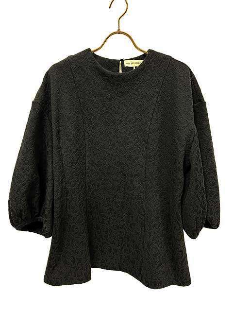 樂天商城 - 【未使用】【新古品】INED　イネド　カットソー　ブラック　9号　Mサイズ　定価25960円