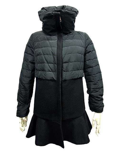 樂天商城 - 【中古】MONCLER モンクレール コート ROSIER 切替 レディース サイズ0 ダウンコート