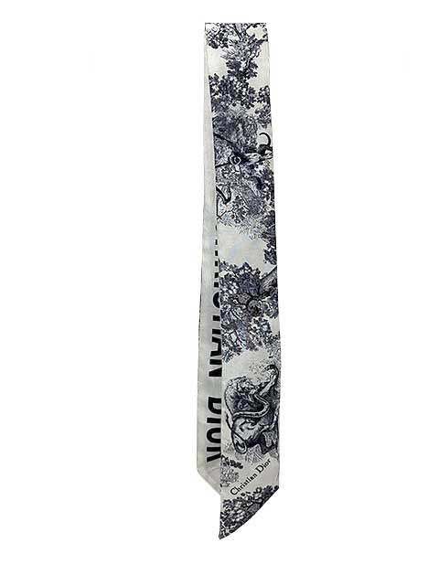 Rakuten - 【中古】Christian Dior クリスチャンディオール 小物 ミッツァスカーフ トワル ドゥ ジュイ ソヴァージュ シルクツイル レディース