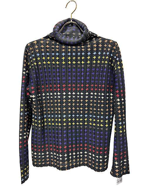 Rakuten - 【中古】【美品】PLEATS PLEASE ISSEY MIYAKE　プリーツプリーズイッセイミヤケ　トップス　カットソー　日本製　3サイズ