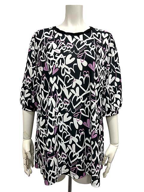 樂天商城 - 【中古】【美品】MUSE BY ROCHAS Premiere ニューズバイロシャスプルミエール レリアン トップス ブラウス 総柄 サイズ11 日本製