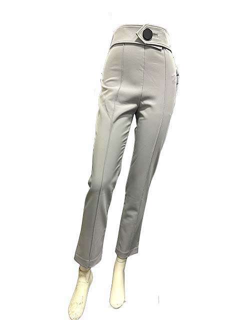 樂天商城 - 【中古】Mila Owen　ミラ オーウェン　パンツ　グレー　0サイズ　ポリエステル　オールシーズン